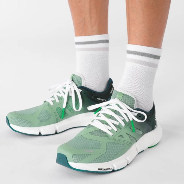 Salomon Predict 2 Men's Running Shoes Green | CA 72T5